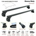 thumbnail image 2 of For Audi A3 Sedan Roof Rack Cross Bars Normal Roof Alu Black 2013-Up, 2 of 8