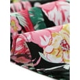thumbnail image 5 of Fala medpiercon volantes y estampado floral bohemio pamujer Negro S, 5 of 5