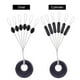 thumbnail image 5 of Pesca Juego de 60 uds de 10 tapones de goma para frijoles espaciales para pesca de carpa (cilindro L) Tmvgtek Para Estrenar, 5 of 8