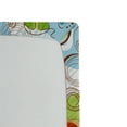 thumbnail image 3 of Ambesonne Abstract Fitted Sheet, Geometric Funky Swirl, Queen Size, Pale Green White, 3 of 3