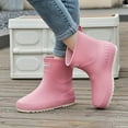 thumbnail image 2 of 2025 Mid Tube Rain Boots for Men Winter Shoes for Women's Border Boots Wide Calf Rain Boots Wear Wear Car Washing Fishing Going Boot Sneaker Men, 2 of 6