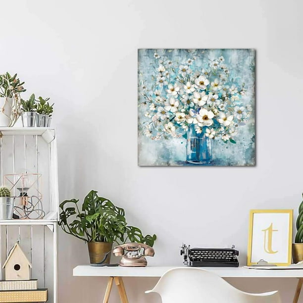 Art mural au-dessus du lit pour chambre à coucher - Affiches abstraites