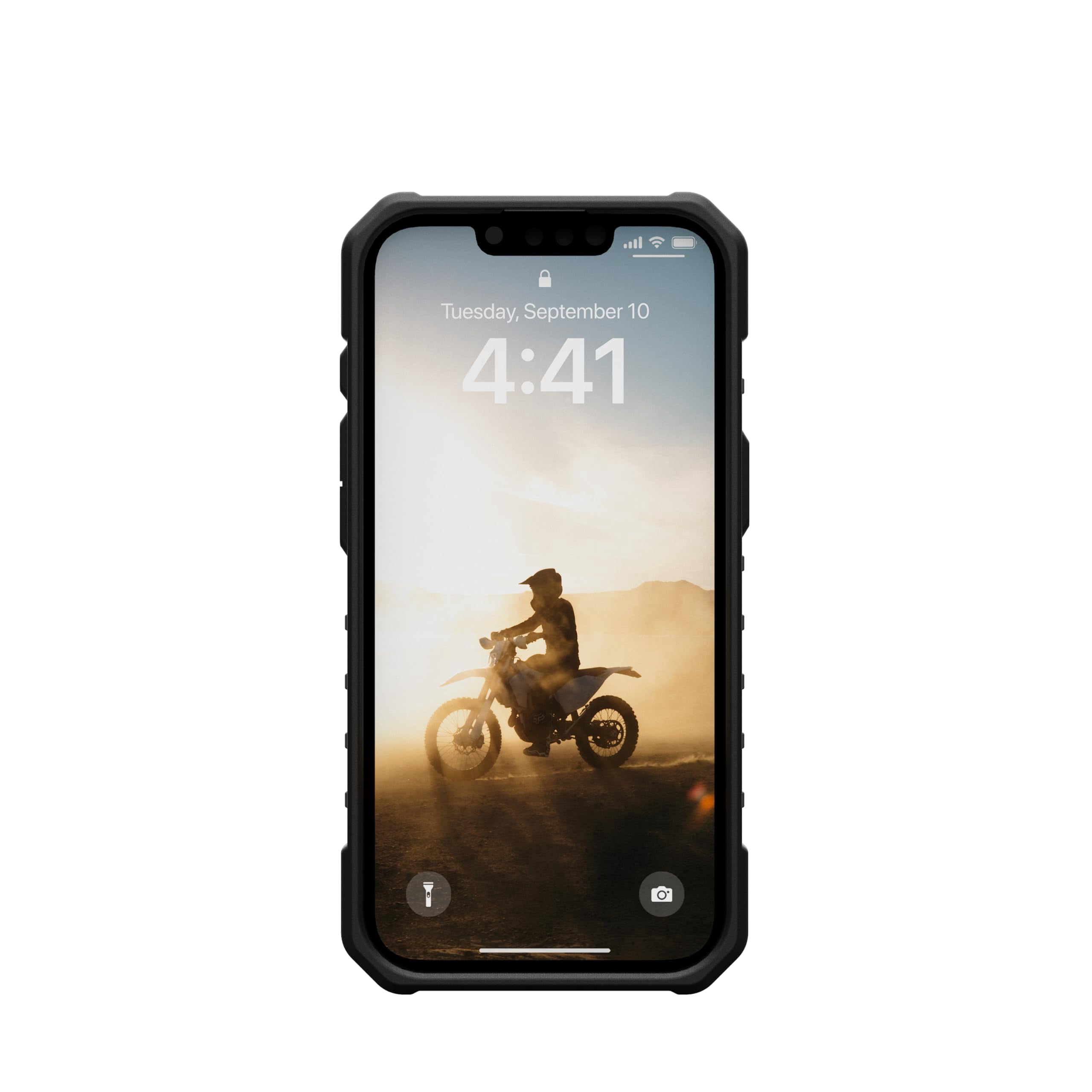UAG iPhone 17e / iPhone 16e Case Pathfinder - Compatible with MagSafe Rugged Military Grade Drop Proof Protective Cover, Black