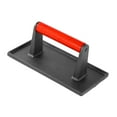 thumbnail image 4 of Lipstore Cast Iron Press Heavy Duty Easy Carrying for BBQ Grills Cooking rectangle, 4 of 8