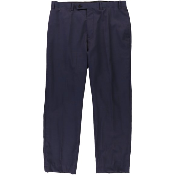 Etiquetas Pantalones de vestir tonales Weekly para hombre, Azul, 32W x 30L