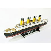 Brick Loot Titanic Ship Building Kit, 30-Piece Foam DIY Ocean Liner Model Set
