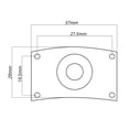 thumbnail image 4 of Panel de Toma de Audio Soidarity para Guitarra Eléctrica Gibson TL 1/4 6,35mm OD0056-03, 4 of 6