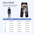 thumbnail image 4 of Hirioo USA Bald Eagle for Men's PJ Pajama Pants Sleep Pants Men's Home Trousers with Pockets,S-3XL-Small, 4 of 6