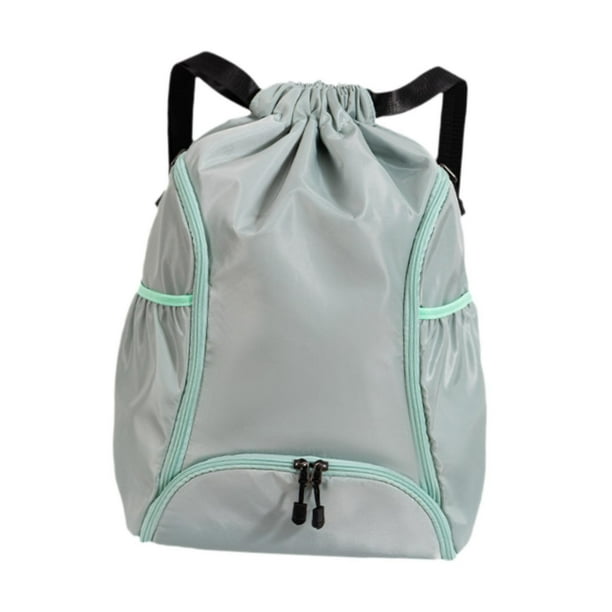 Bolsa de equipo de entrenamiento deportivo de mochila de baloncesto con una estación de acondicionamiento físico de la bolsa deportiva de cinturón aju Verde