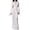 White, variant on OSOLU Women Casual Solid Color Lace Dress Long Irregular Flared Sleeves V-Neck Dress Slim Dress Fashionable Sundress Dresses For Women 2025 Elegant Classy
