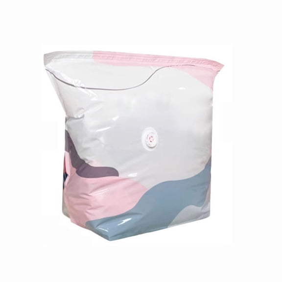 Vacuum Compression Storage Bags, No Vacuum Pump Required for Clothes and Travel, Space-Saving Air-Free Bags for Bedding and Clothing Storage