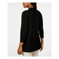 thumbnail image 2 of KAREN SCOTT Womens Black 3/4 Sleeve Open Cardigan Sweater Size: S, 2 of 4