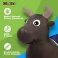 thumbnail image 6 of WALIKI Bouncy Horse Hopper | Benny The Jumping Bull Inflatable Hopping Pony for Toddlers, 6 of 7