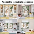 thumbnail image 5 of Spring Forest Animals Kitchen Curtains Window Panels, Floral Botanical Trees Insulated Window Treatment Curtain, Grommet Curtains for Bedroom/Living Room/Bathroom, 2 Piece 42"Wx54"L, 5 of 8