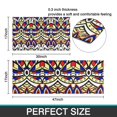 thumbnail image 7 of Vibrant Floral Pattern Kitchen Rugs Sets Of 2,Anti Fatigue Kitchen Mat Rugs Non Slip Washable,Decorative Kitchen Floor Mats for Kitchen,Sink,Laundry,17"x30"+17"x47", 7 of 7