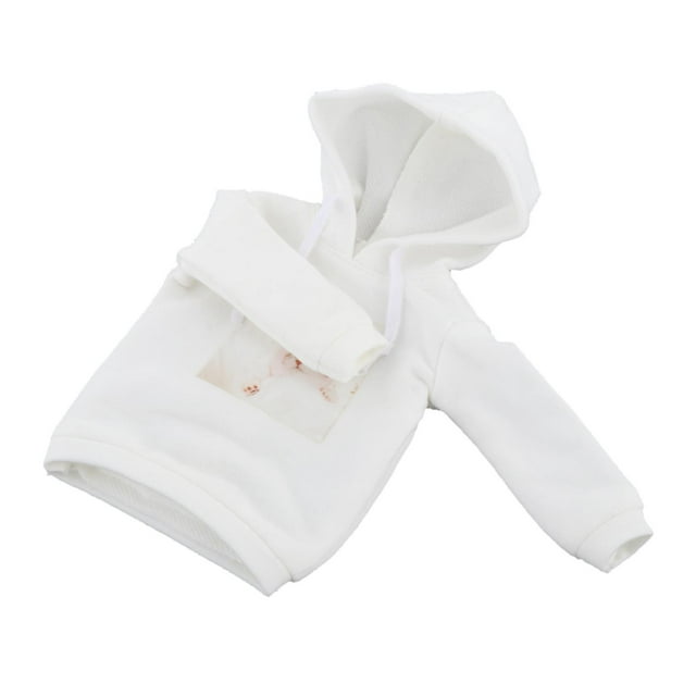 Ropa de muñeca para muñecas de bebé de 30 12 pulgadas cumpleaños de moda ropa con capucha bnca Zulema Sudadera cerrada Muñeca BJD