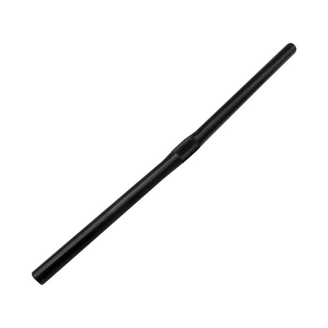 Guidons de Vélo Légers 25,4 mm Serre-Joint Robuste Guidon Barre Plate Surélevée Noir