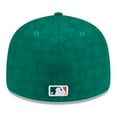 thumbnail image 4 of Men's New Era Kelly Green Boston Red Sox St. Patrick's Day Low Profile 59FIFTY Fitted Hat, 4 of 6