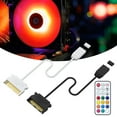 thumbnail image 2 of Remote Control Color Controller 15Pin Power 5V ARGB Adapter for PC, 2 of 11