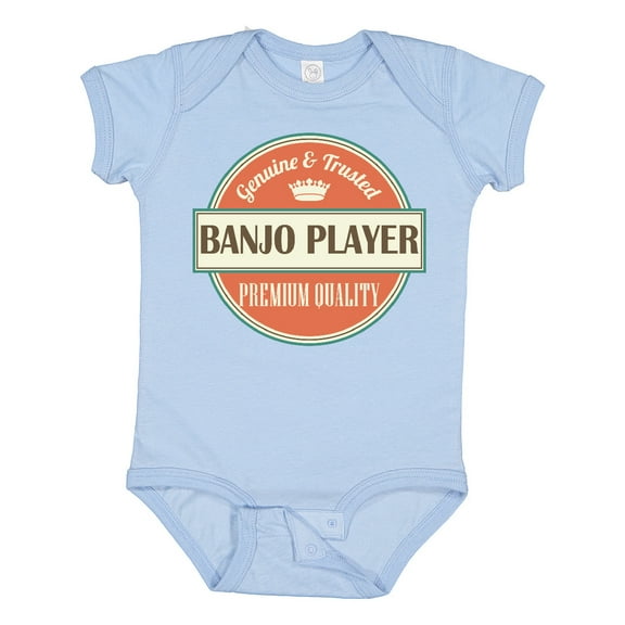Inktastic Banjo Player Funny Gift Idea Boys or Girls Baby Bodysuit