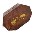 thumbnail image 5 of Decorative Handmade Wooden Box Jewelry Trinket Holder Organizer Keepsake Storage Box Elephant Brass Inlay, 5 of 10