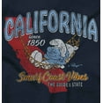 thumbnail image 2 of California Golden State Smurf Vibes Hoodie Sweatshirt Women Men Brisco Brands S, 2 of 6
