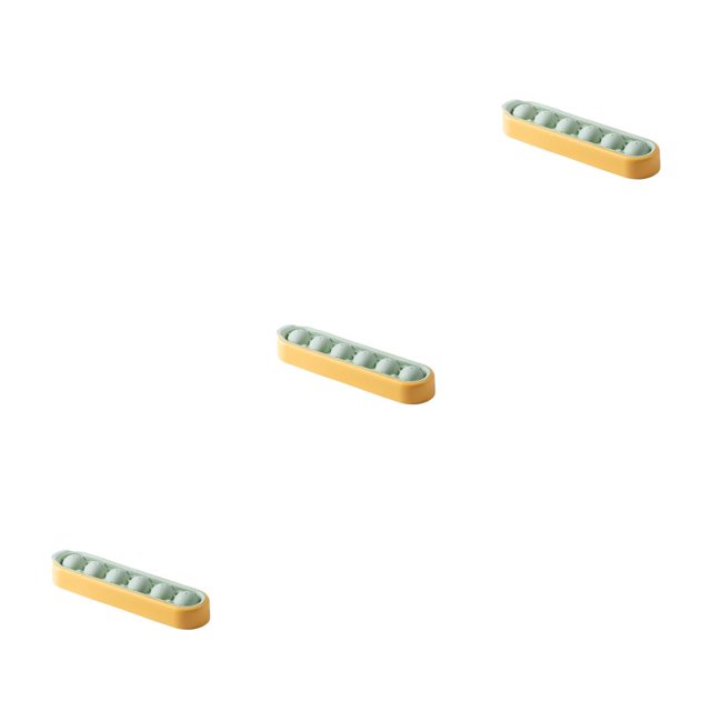 Molde para hacer cubitos de hielo Toystoory Bandeja extraíble Lavable 6 rejillas Verde