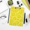 thumbnail image 6 of FMSHPON Lemons Clipboard Hardboard Wood Nursing Clip Board and Pull for Standard A4 Letter 13x9 inches, 6 of 7