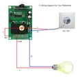 thumbnail image 5 of Shinysix Remote Switch,DC 2CH Code RF DC 2CH Switch 500M RF Remote Remote Switch Remote Switch 500M RF Remote Switch 500M Switch Relay RF Universal Remote Switch RF Remote 1527, 5 of 7
