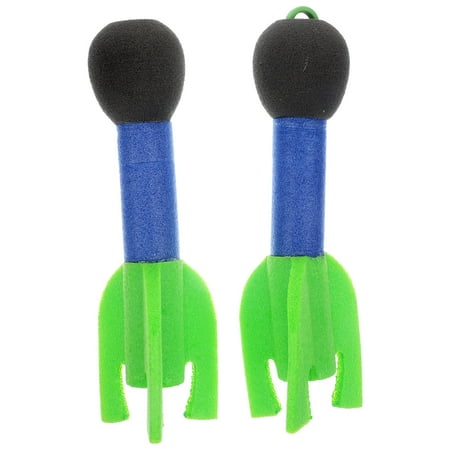 

NUOLUX 2Pcs Rocket Shooters Rocket Shape Toy Kids Outdoor Toys Outdoor Launch Toy