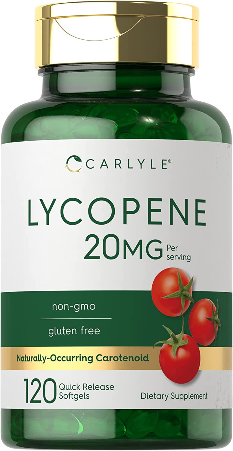Lycopene 20mg 120 Softgels by Carlyle