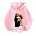 thumbnail image 5 of Ropa de anime para niños, sudadera de una pieza para niños, ropa de primavera y otoño para niñas, sudadera de dibujos animados de Luffy Zoro, traje con capucha para adolescentes, camisetas de Sonic, 5 of 5