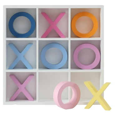 Urban Shop 13" x 13" Tic Tac Toe Wall Art