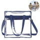 thumbnail image 1 of Bolsa de aseo transparente Bolsa de pañales transparente cosmética transparente/Azul marino/ kaili Sencillez, 1 of 5