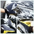 thumbnail image 5 of TACILIP Car Accessories, Coral Fleece Dusting Gloves Cleaning Gloves Flexible No Shedding Cleaning Glove Wipes For Car, Gifts for Father, 5 of 6