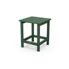 POLYWOOD Long Island 18" Side Table in Green