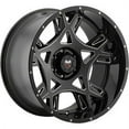 thumbnail image 2 of 22x12 Mamba 596MB M24 Gloss Black Wheel 5x5.5 -44, 2 of 2