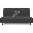 thumbnail image 1 of Waterproof Sofa Cover Extensible Jacquard for Futon without Armrests, 1 of 5