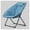 Blue, variant on Folding Chair Indoor Single, Reading Chair For Living Room, Oversized Modern Papasan Moon Chair With Steel Frame Pillow Saucer Chair For Adults Kids Bedroom Dorm Home Apartment Office