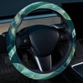 thumbnail image 2 of Dragonfly 14.5 Inch Printing PVC Leather Steering Wheel Cover Auto Accessories, Steering Wheel Covers Car Wheel Covers, 2 of 6