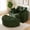 DGreen, variant on BYBYME 104"Modular Sectional Cloud Couch with Ottoman,Oversized L-Shaped Corduroy Sofa,Cloud Boneless Couch with Layered Cushion for Living Room,Green