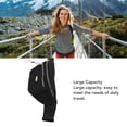 thumbnail image 4 of PU Material  Adjustable Belt Luminous Pendant Waist Pack Multi Layer Design Waterproof Zipper Belt Bag for Sports, 4 of 7