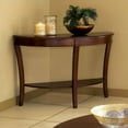 thumbnail image 3 of Troy Wooden Sofa Table in Cherry Brown Finish, 3 of 4