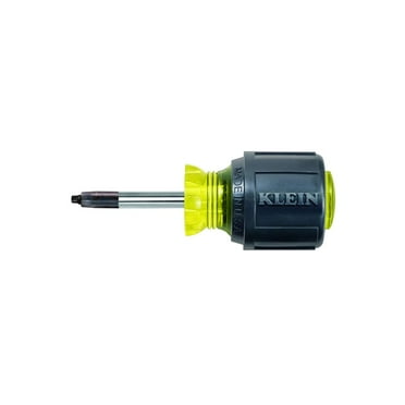 Klein 668 Screwdriver, Shank Length: 1-1/2" Square # 1- Pack of 5