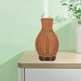 thumbnail image 4 of DOLITY Humidifier for Essential Oil Large Room Diffuser, Ultrasonic 100ml Diffuser for Essential Oil, Bedroom Humidifier - grain Dark wood grain, 4 of 9