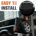 thumbnail image 5 of golytefs Abs Tire Protective Cover Trunk Spare Cover for 20-25 Land Rover New Defender, 5 of 8