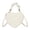 White, variant on ibiyuan Shoulder Bags For Women Cute Shaped Pattern Shoulder Crossbody Bag for Women, Lightweight Casual Daily Carry Handbag Anniversary Gifts