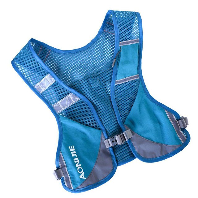 pitrice Running Cycling Vest Backpack Sports Hydration Water Bladder Bag Blue