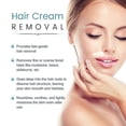 thumbnail image 2 of Hair Removal Cream Lip Hair Leg Hair Arm Armpit Skin Hair Mild Moisturizing Cleansing Hair R, 2 of 5