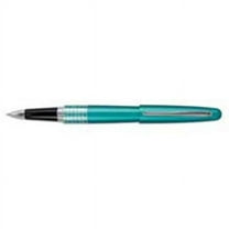 Pilot MR Retro Pop Fountain Pen Fine Pen Point - Refillable - Black Gel-based Ink - Turquoise Barrel - 1 Each